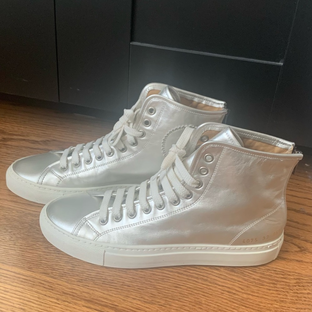 Common Projects Metallic Sneakers